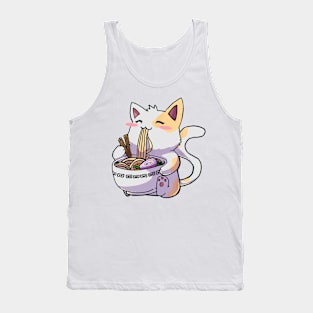 Ramen cat Tank Top